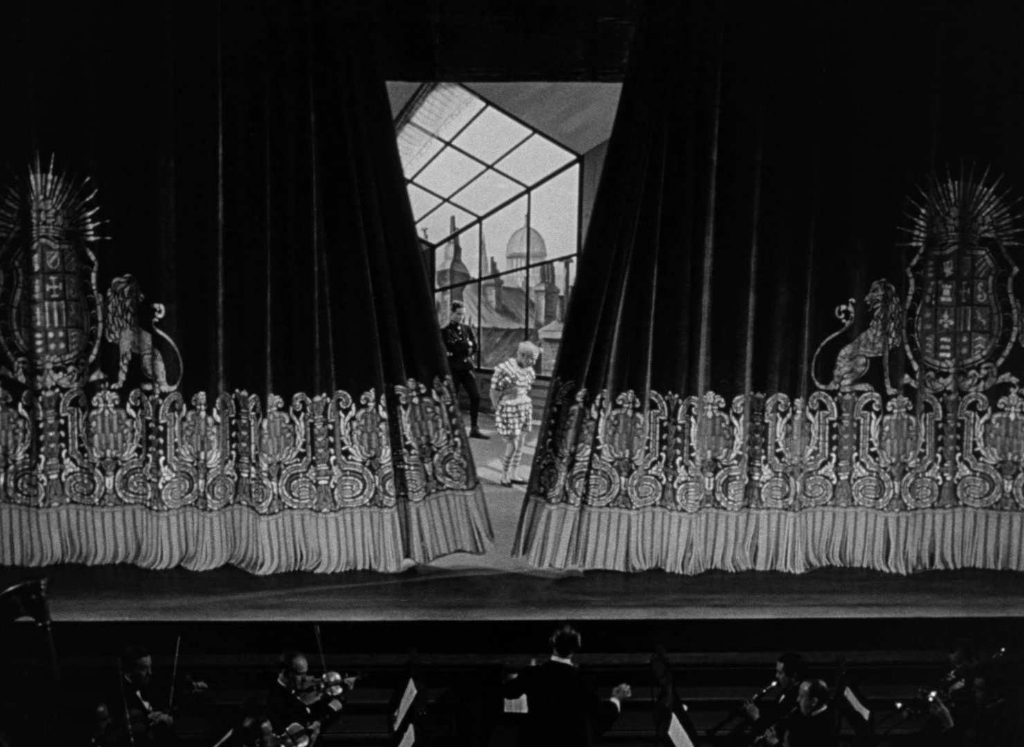 Limelight (1952), wide, 1.37:1 — film still