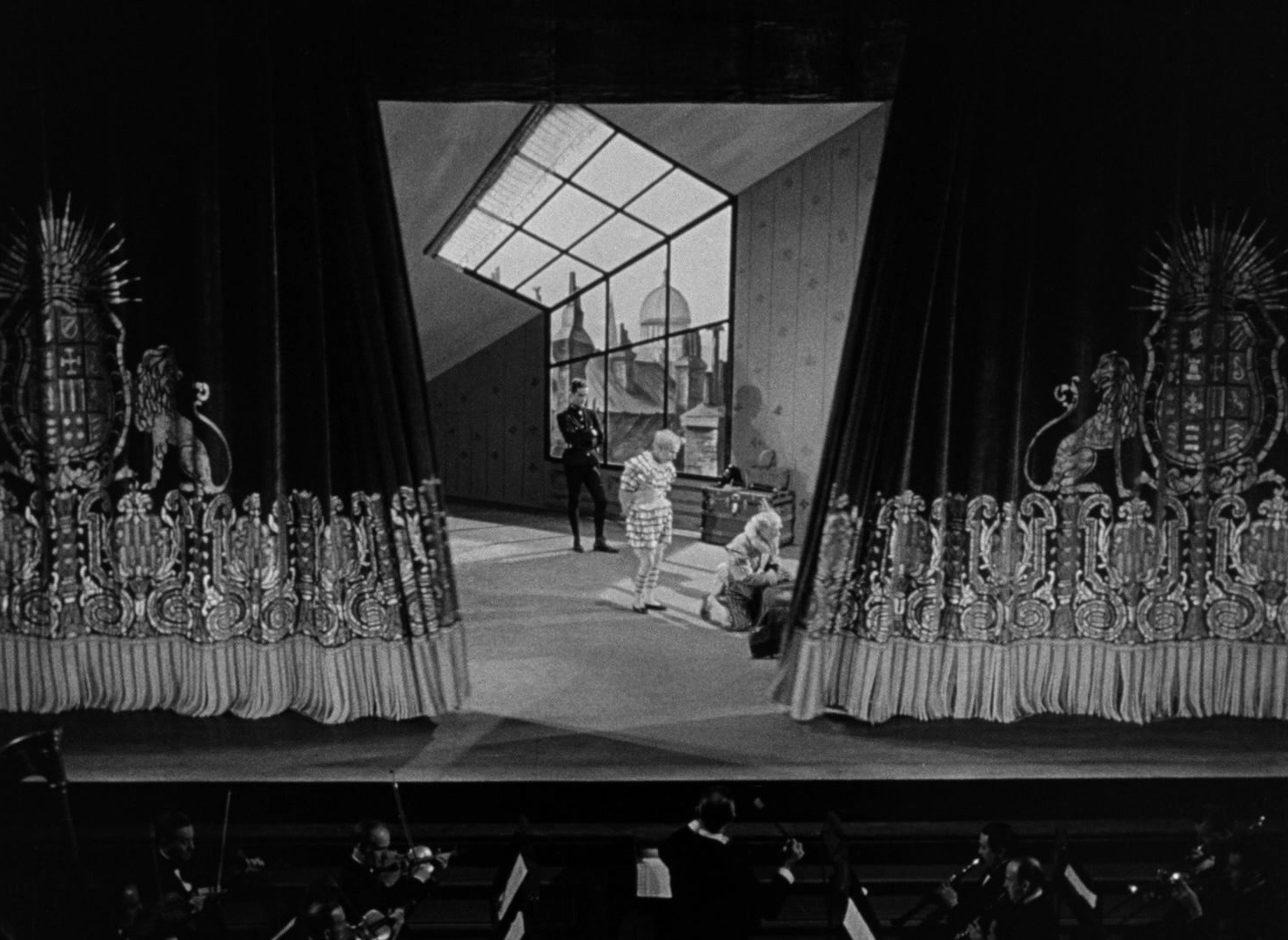 Limelight (1952), wide, 1.37:1 — film still