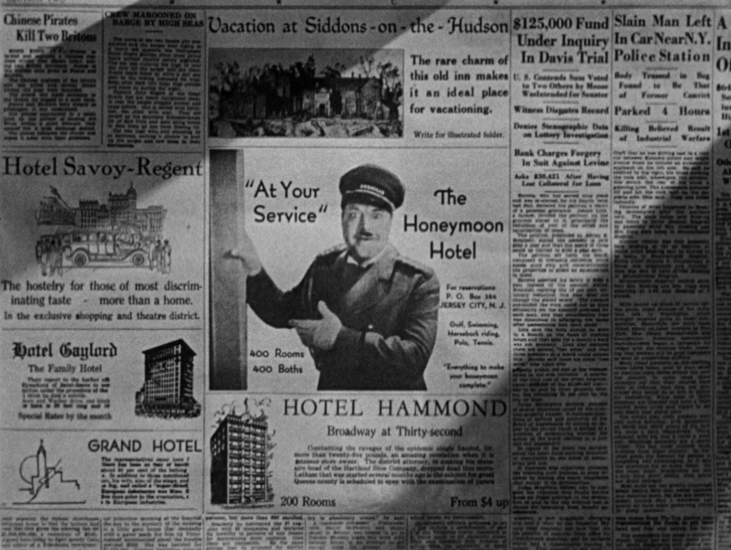 Footlight Parade (1933), wide, 1.33:1 — film still