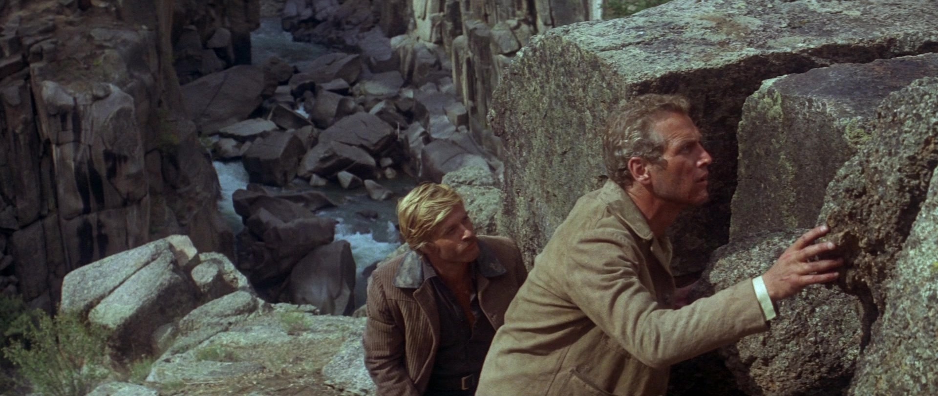 Butch Cassidy and the Sundance Kid (1969), wide, 2.37:1 — film still