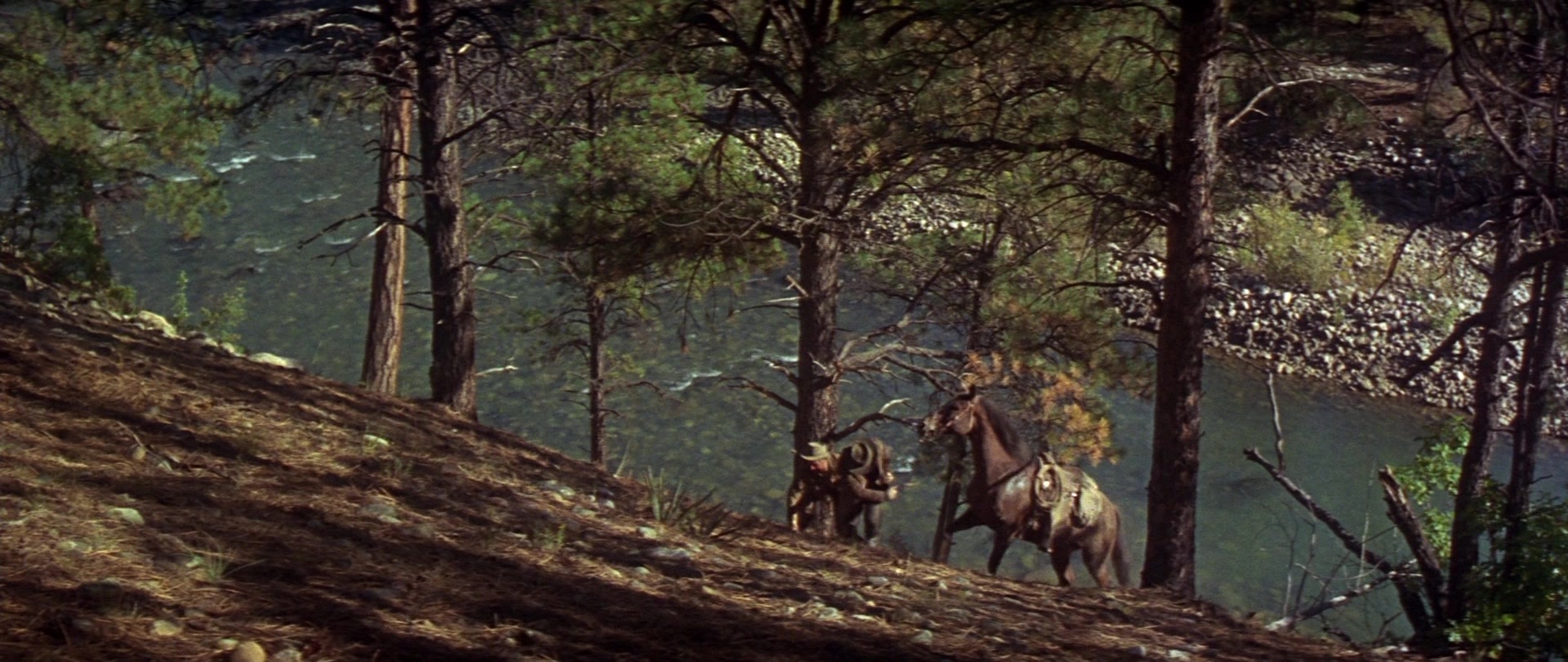 Butch Cassidy and the Sundance Kid (1969), wide, 2.37:1 — film still