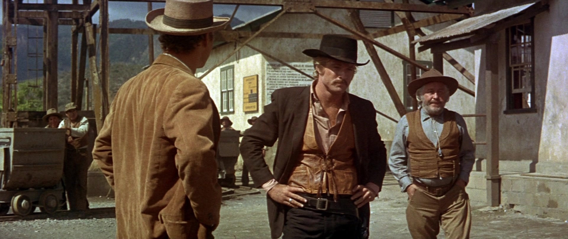 Butch Cassidy and the Sundance Kid (1969), wide, 2.37:1 — film still