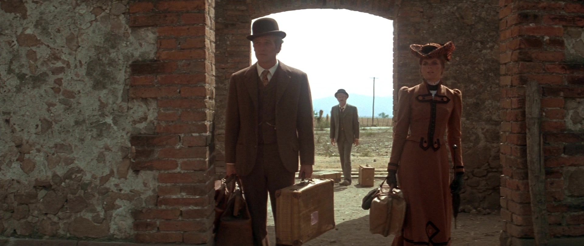 Butch Cassidy and the Sundance Kid (1969), wide, 2.37:1 — film still