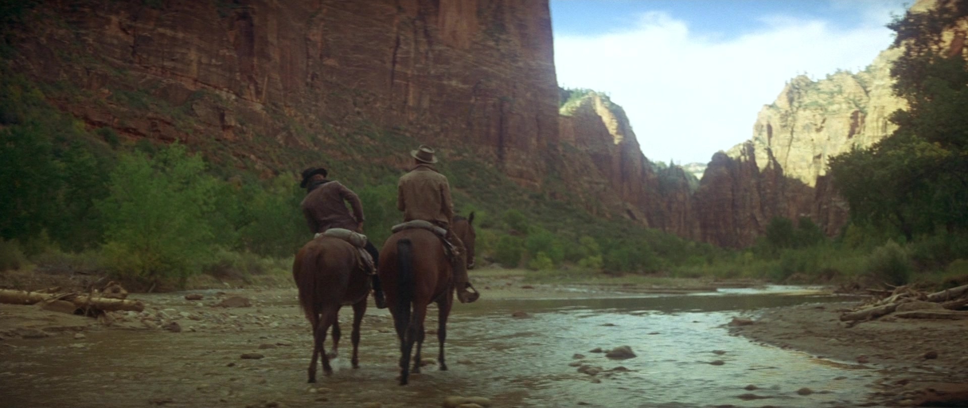 Butch Cassidy and the Sundance Kid (1969), wide, 2.37:1 — film still