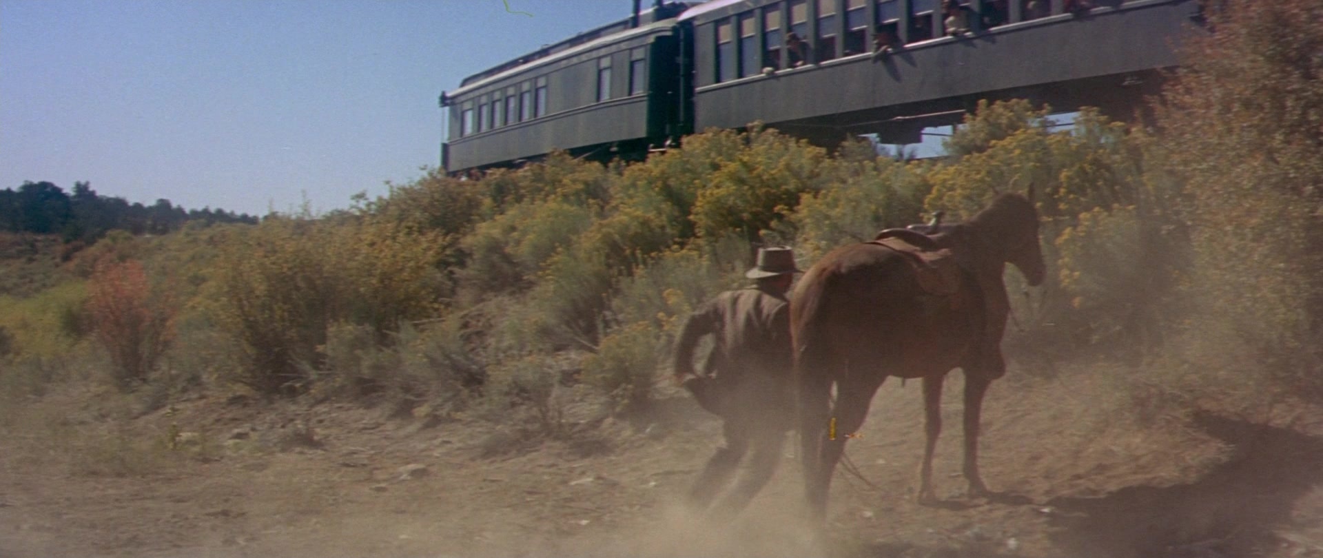 Butch Cassidy and the Sundance Kid (1969), wide, 2.37:1 — film still