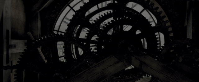 Wide shot frame from Harry Potter and the Prisoner of Azkaban — room, wheel
