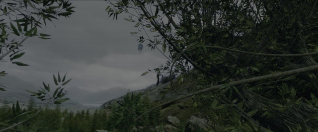 Wide shot frame from Harry Potter and the Prisoner of Azkaban — bird