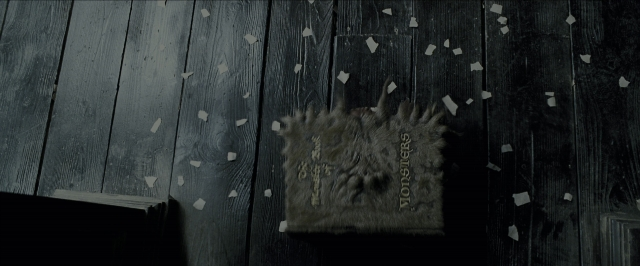 Wide shot frame from Harry Potter and the Prisoner of Azkaban — door