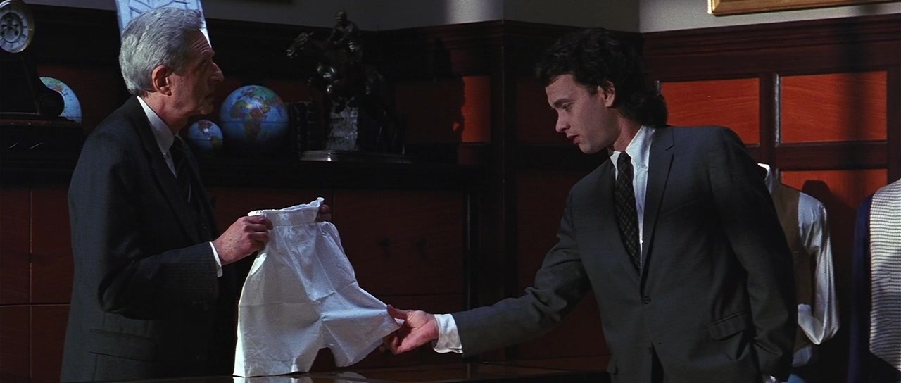 Joe Versus the Volcano (1990), wide, 2.35:1 — film still