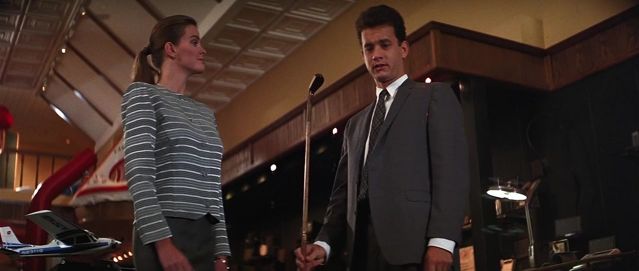 Joe Versus the Volcano (1990), wide, 2.35:1 — film still