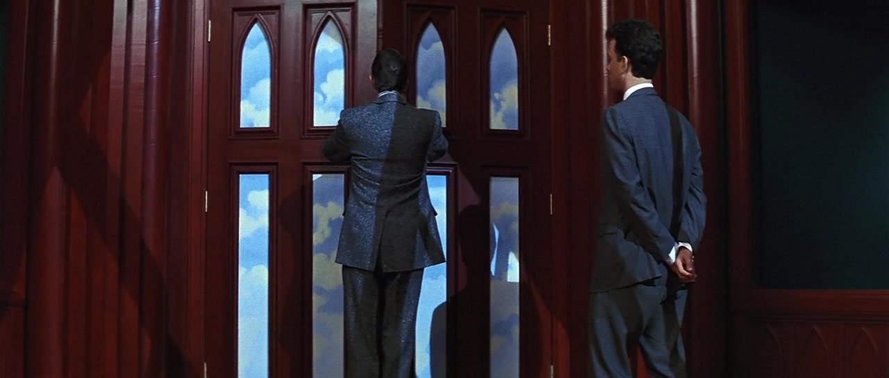 Joe Versus the Volcano (1990), wide, 2.35:1 — film still