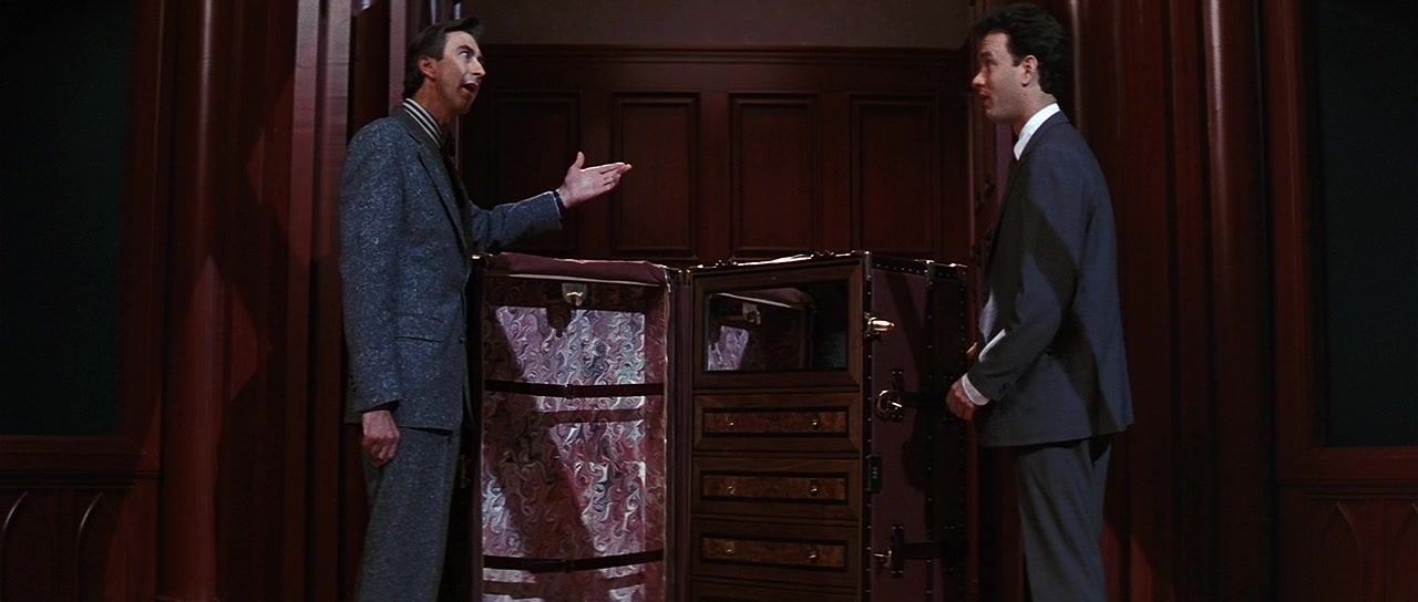 Joe Versus the Volcano (1990), wide, 2.35:1 — film still