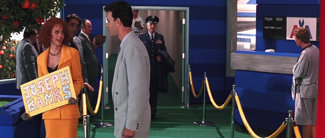 Joe Versus the Volcano (1990), wide, 2.35:1 — film still