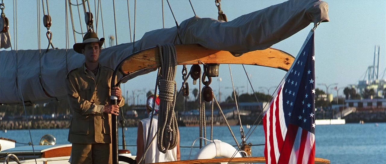 Joe Versus the Volcano (1990), wide, 2.35:1 — film still