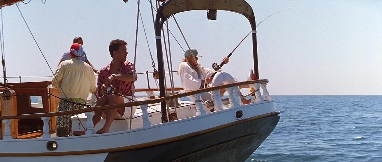 Joe Versus the Volcano (1990), wide, 2.35:1 — film still