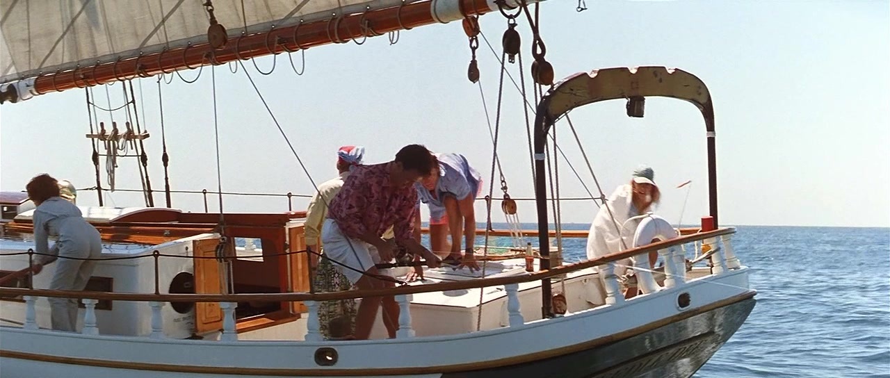 Joe Versus the Volcano (1990), wide, 2.35:1 — film still