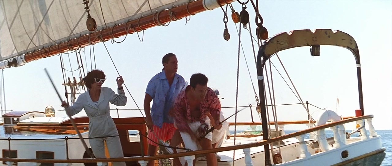 Joe Versus the Volcano (1990), wide, 2.35:1 — film still