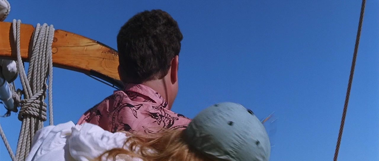 Joe Versus the Volcano (1990), wide, 2.35:1 — film still