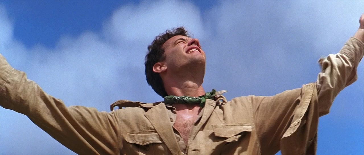 Joe Versus the Volcano (1990), wide, 2.35:1 — film still
