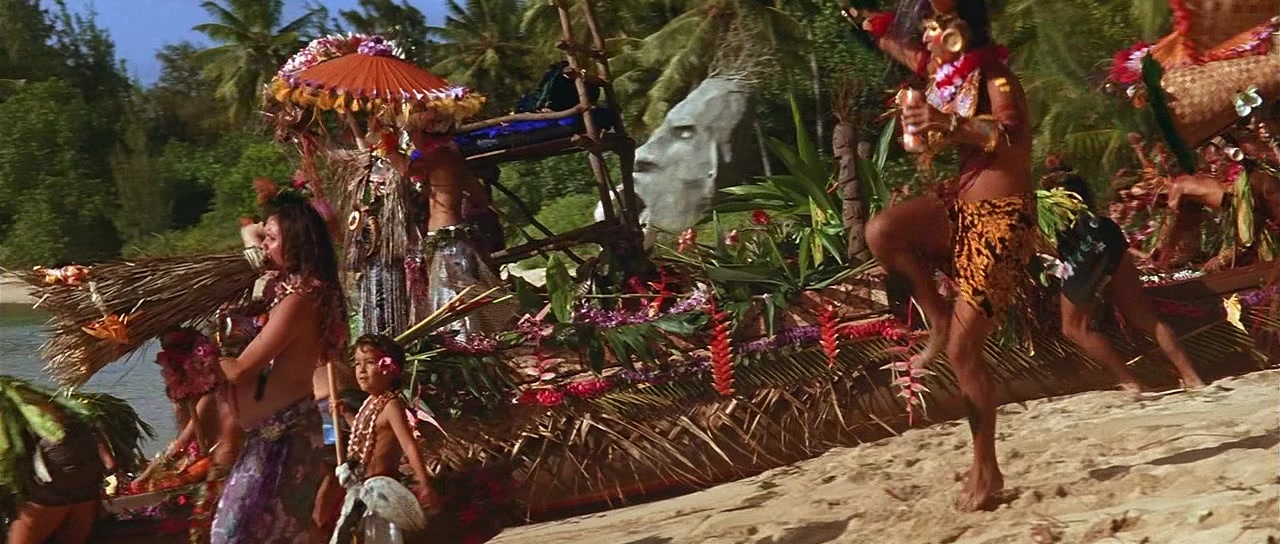 Joe Versus the Volcano (1990), unknown, 2.35:1 — film still