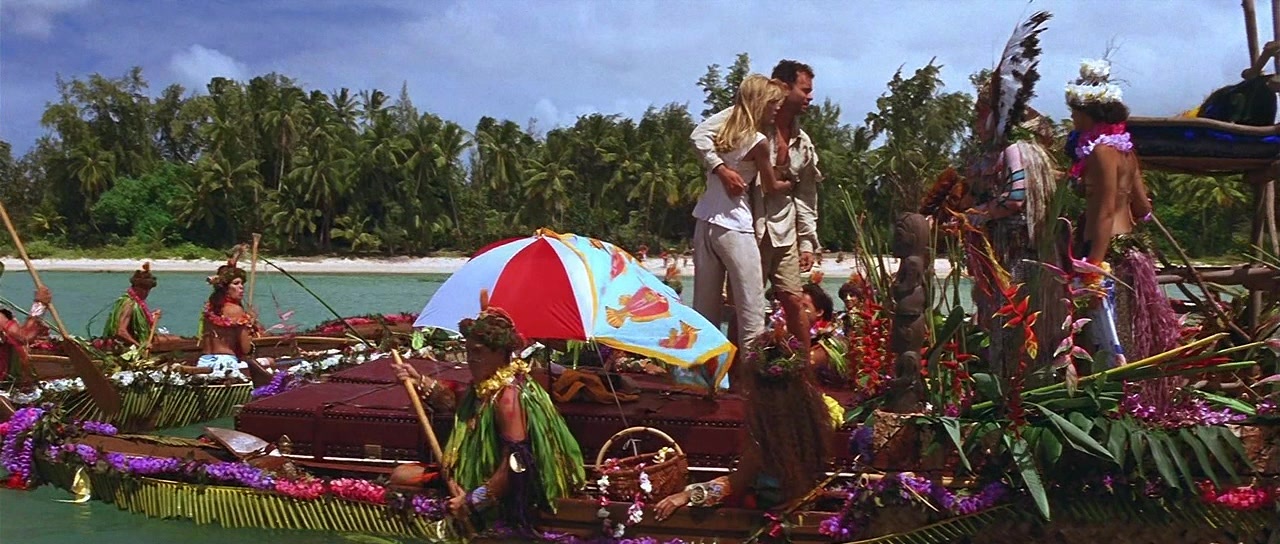 Joe Versus the Volcano (1990), wide, 2.35:1 — film still