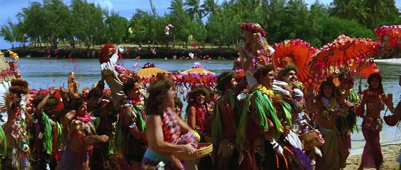 Joe Versus the Volcano (1990), wide, 2.35:1 — film still