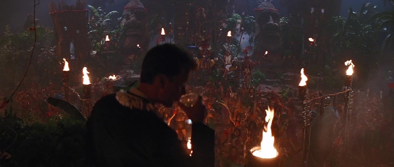 Joe Versus the Volcano (1990), wide, 2.35:1 — film still