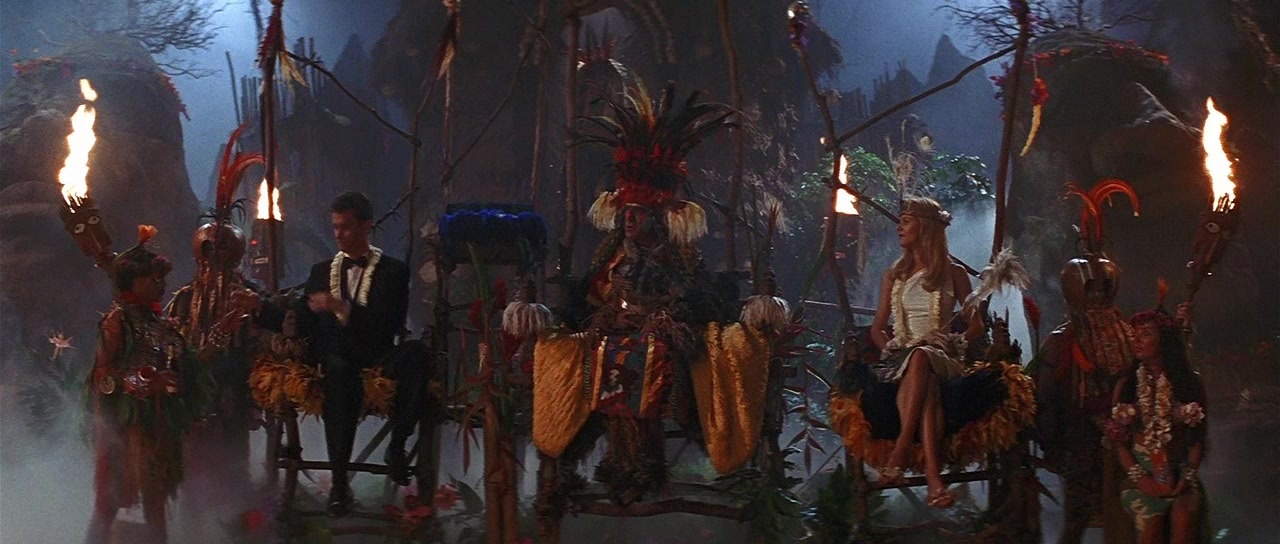 Joe Versus the Volcano (1990), wide, 2.35:1 — film still