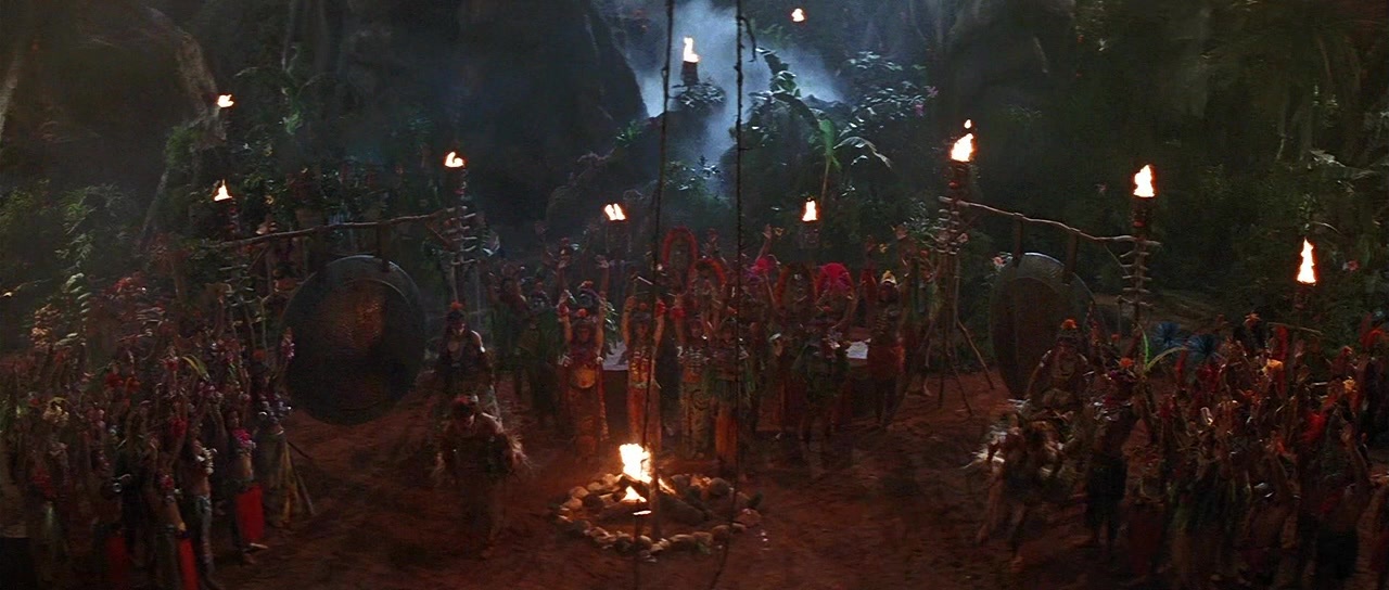 Joe Versus the Volcano (1990), unknown, 2.35:1 — film still