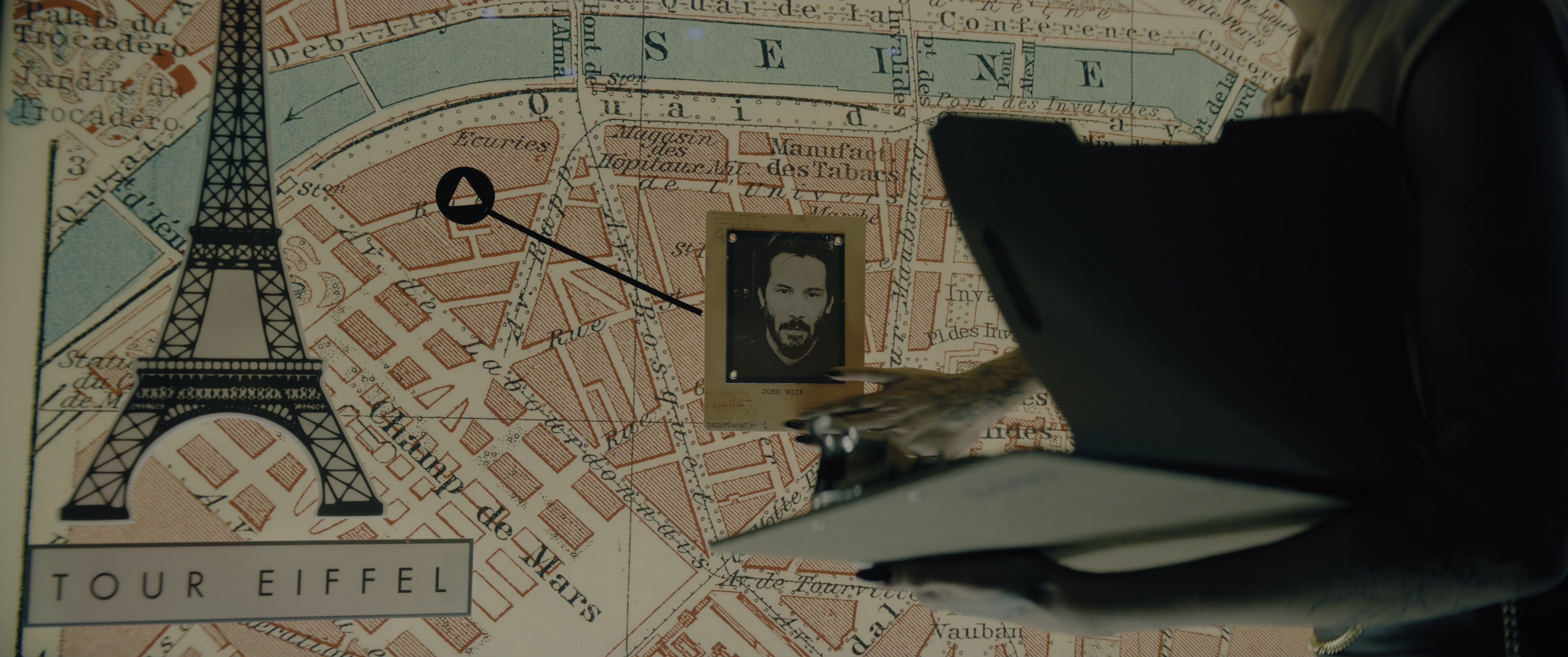 John Wick: Chapter 4 (2023), wide, 2.39:1 — film still