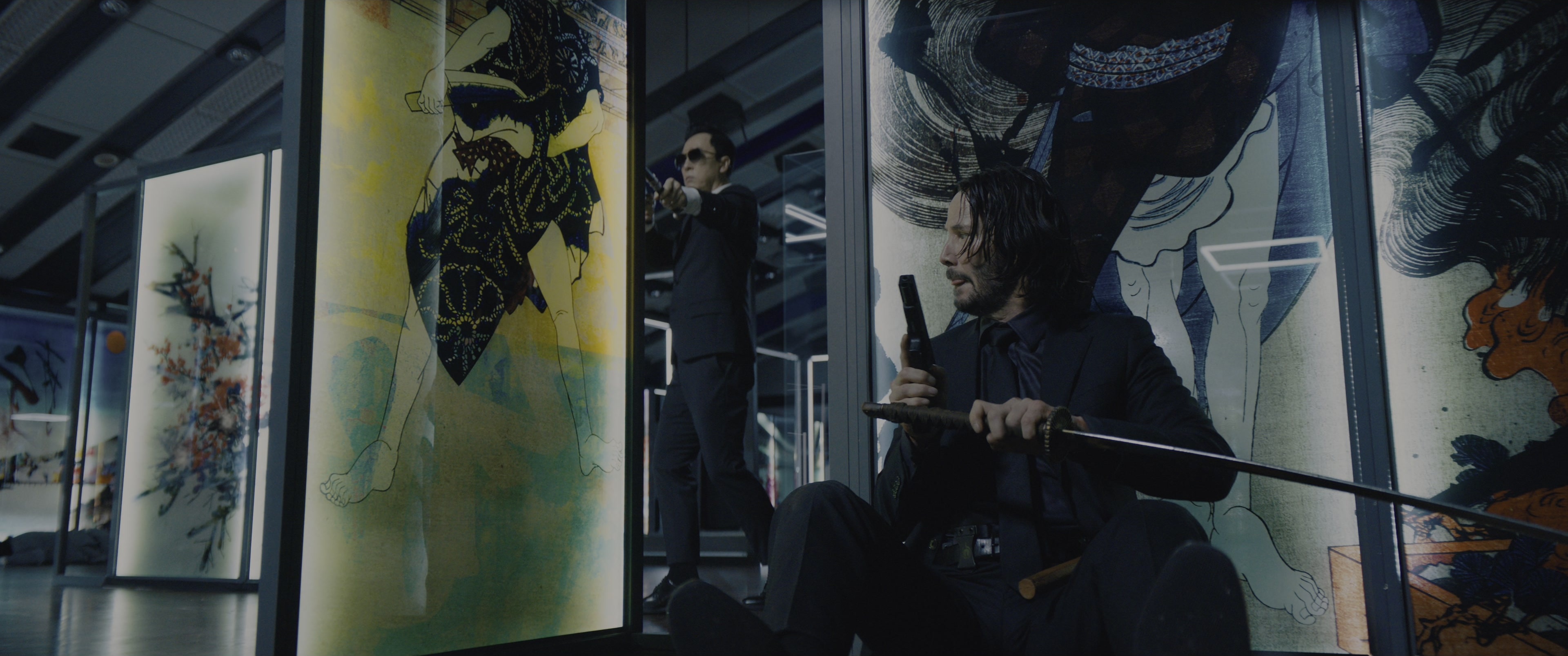 John Wick: Chapter 4 (2023), wide, 2.39:1 — film still