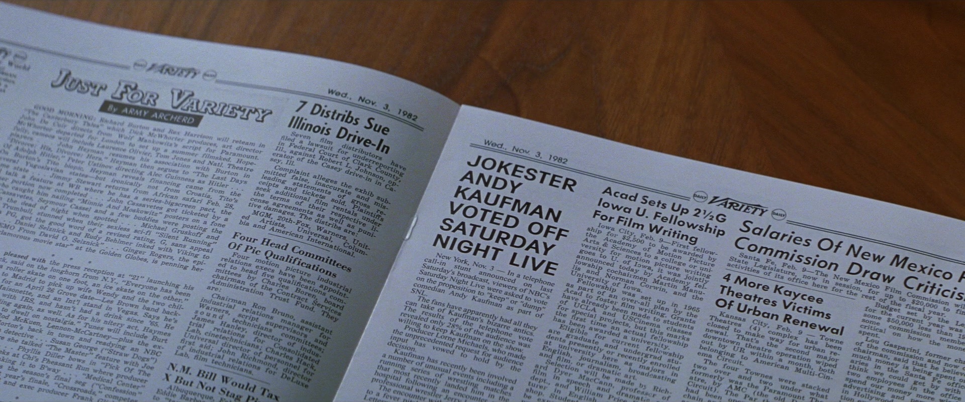 Man on the Moon (1999), unknown, 2.40:1 — film still