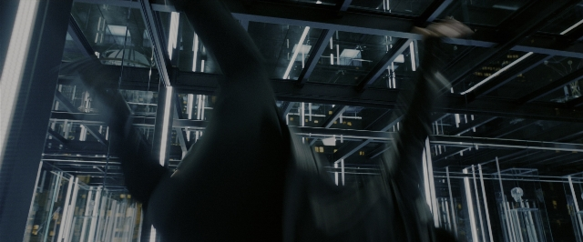 Wide shot frame from John Wick: Chapter 3 - Parabellum — hand, glass, person