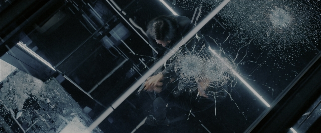 Wide shot frame from John Wick: Chapter 3 - Parabellum — room, face, glass