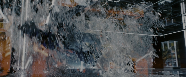 Wide shot frame from John Wick: Chapter 3 - Parabellum — room, water, fountain