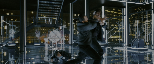 Wide shot frame from John Wick: Chapter 3 - Parabellum — room, suit, glass