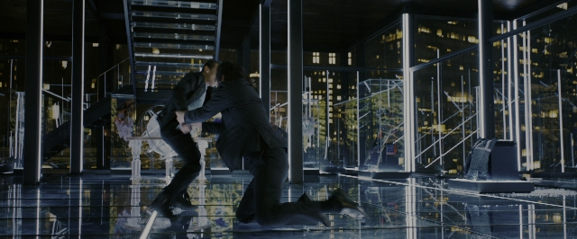 Wide shot frame from John Wick: Chapter 3 - Parabellum — room, suit, dress
