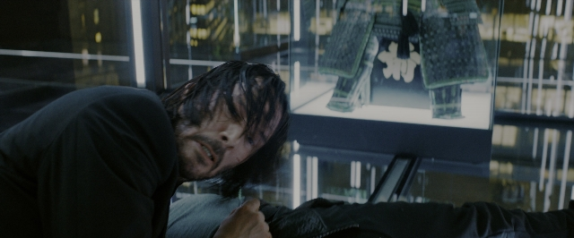 Wide shot frame from John Wick: Chapter 3 - Parabellum — people, action, show