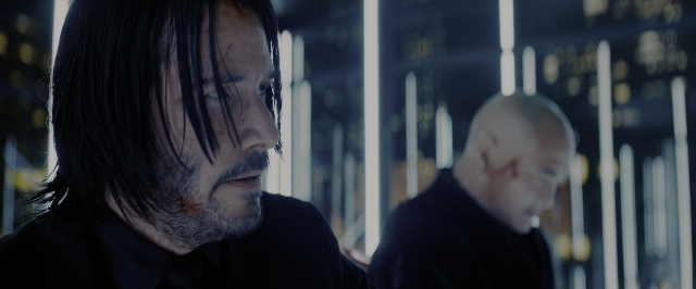 Wide shot frame from John Wick: Chapter 3 - Parabellum — shirt, beard, face