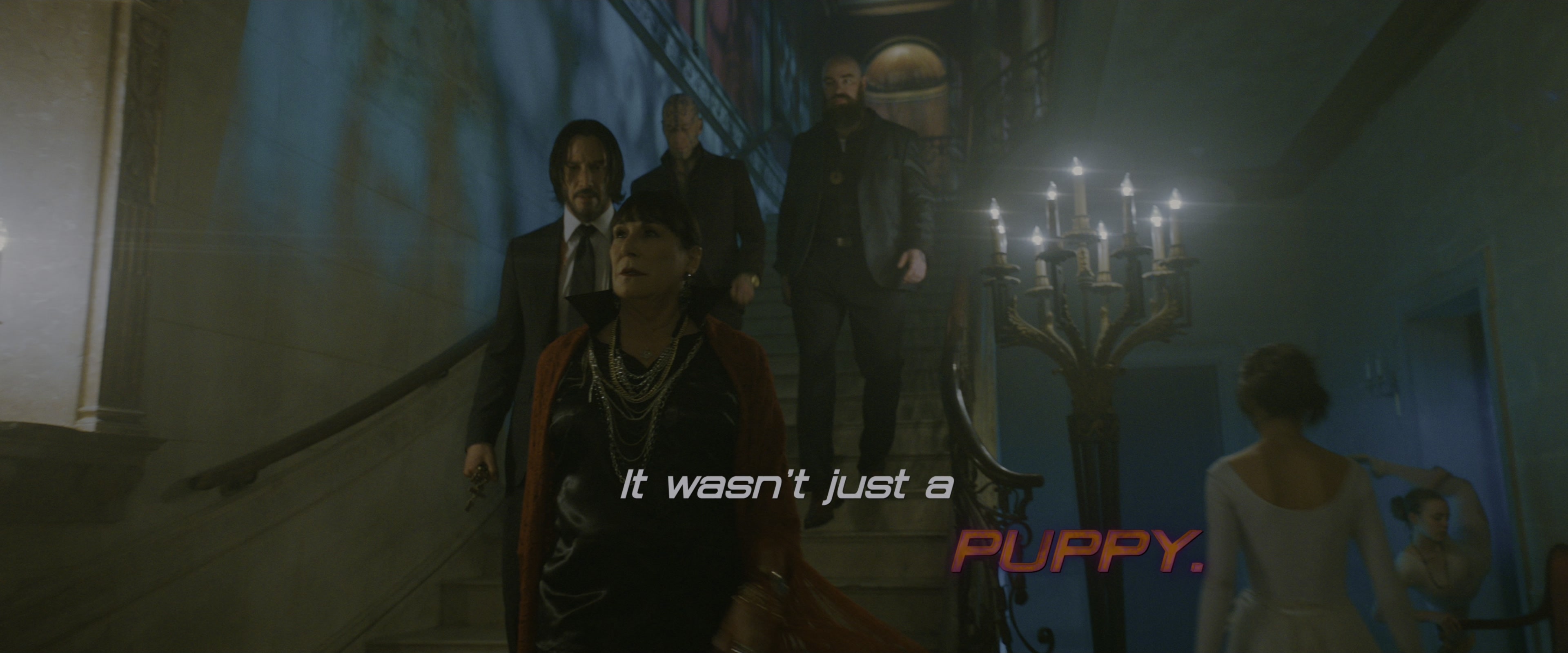 John Wick: Chapter 3 - Parabellum (2019), wide, 2.40:1 — film still