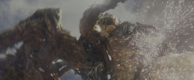 Wide shot frame from Power Rangers — animal, water