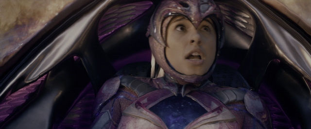 Medium shot frame from Power Rangers — hat, face, person