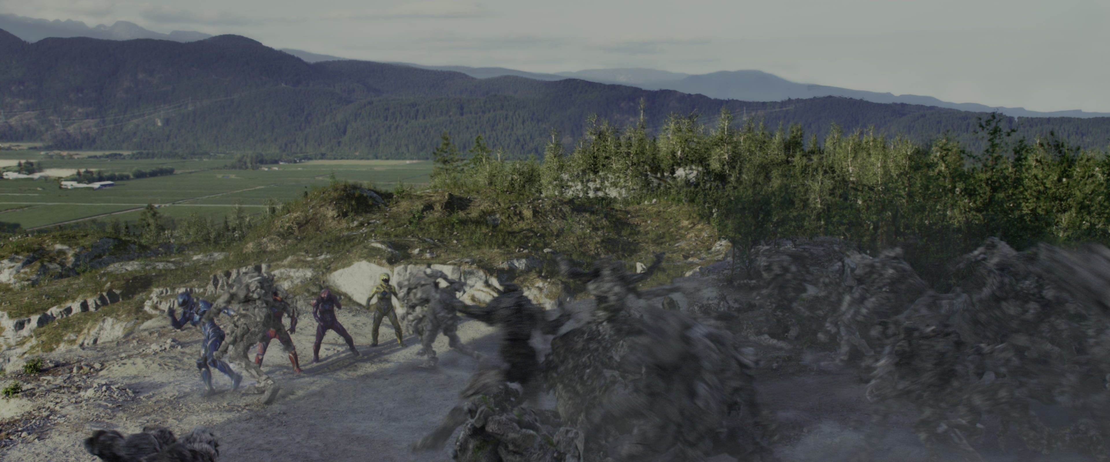 Power Rangers (2017), wide, 2.40:1 — film still