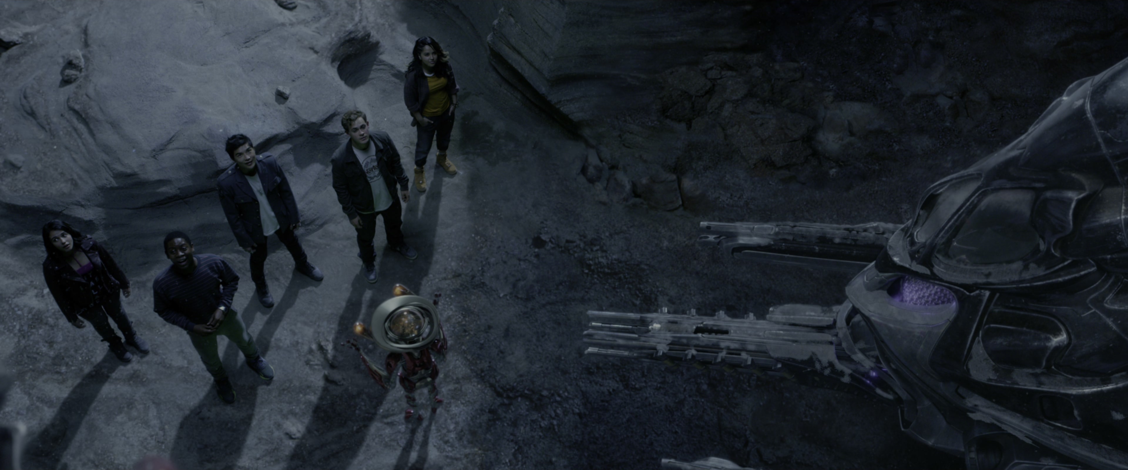 Power Rangers (2017), wide, 2.40:1 — film still