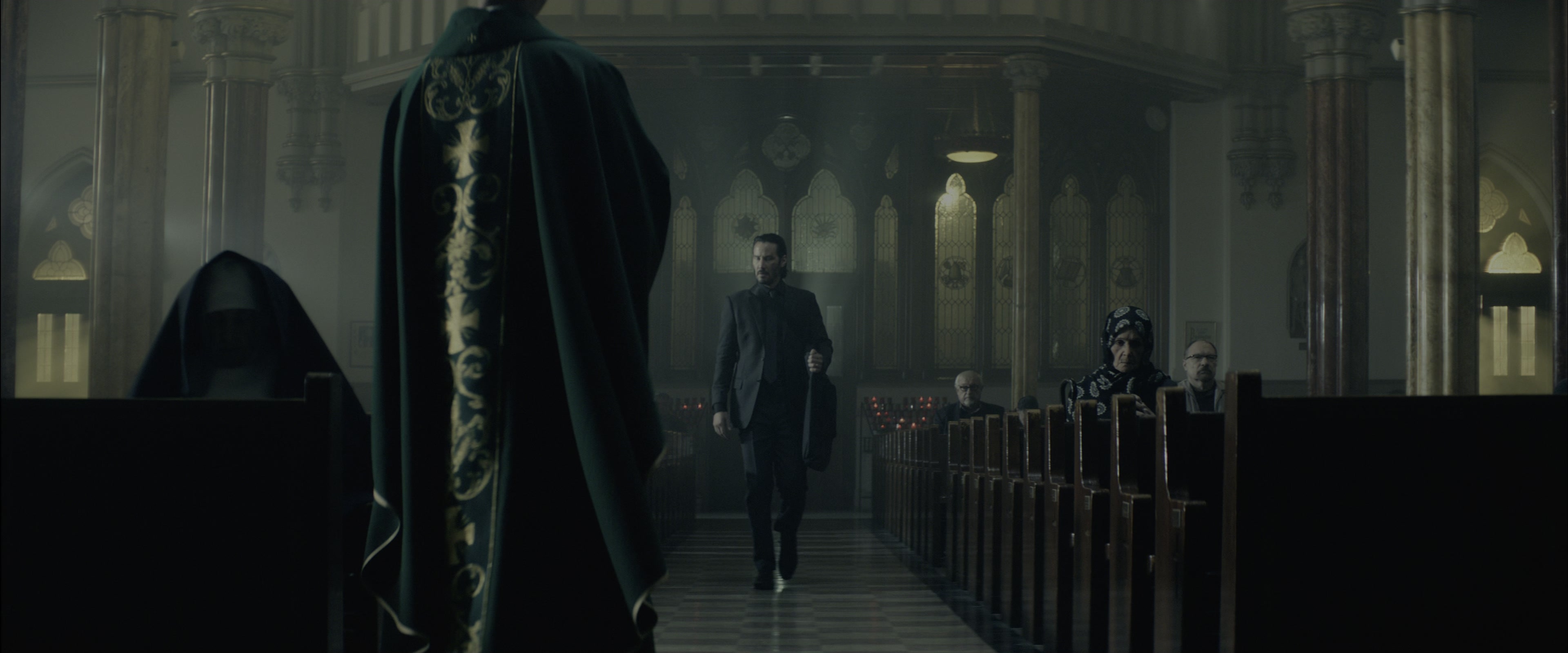 John Wick (2014), wide, 2.40:1 — film still