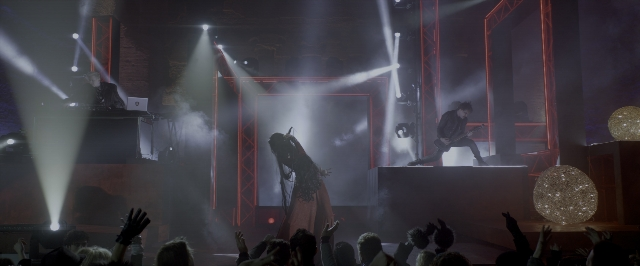 Wide shot frame from John Wick: Chapter Two — suit, person