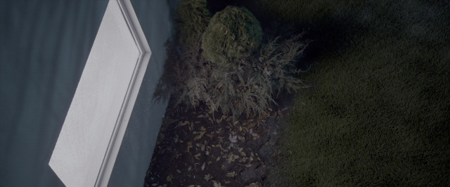 Wide shot frame from John Wick: Chapter Two — bed, window