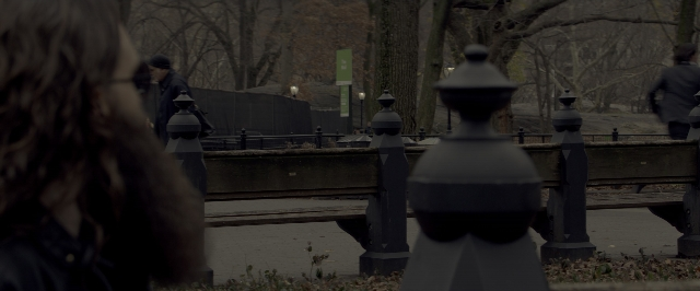 Wide shot frame from John Wick: Chapter Two — walking, hair, person