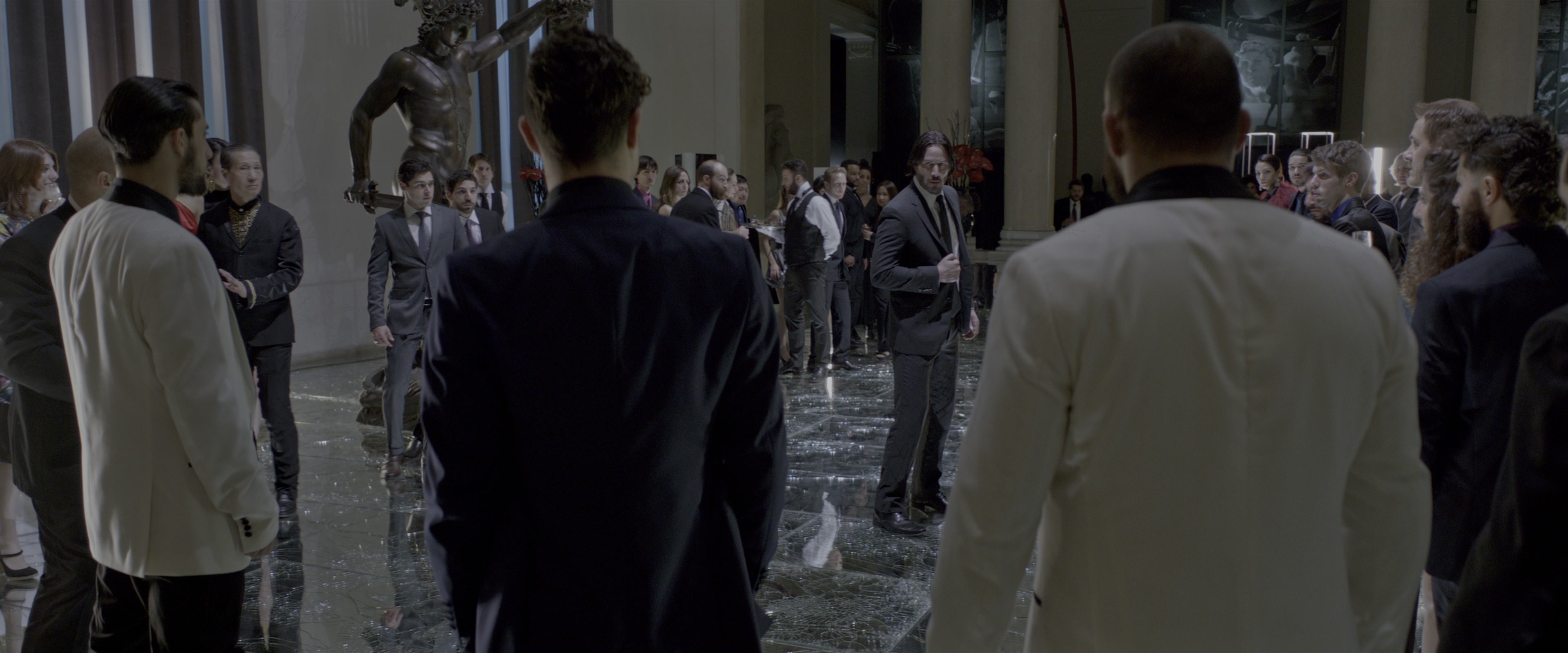John Wick: Chapter Two (2017), wide, 2.40:1 — film still