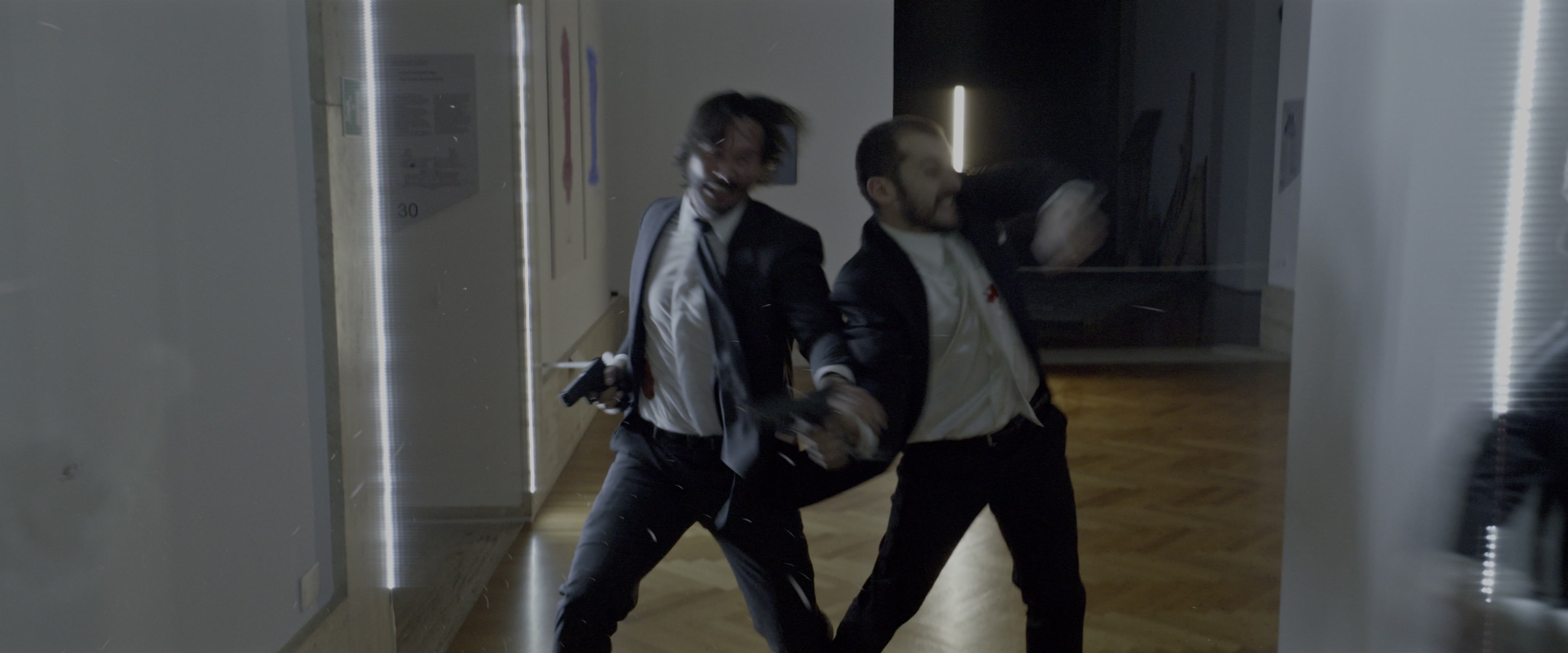 John Wick: Chapter Two (2017), wide, 2.40:1 — film still